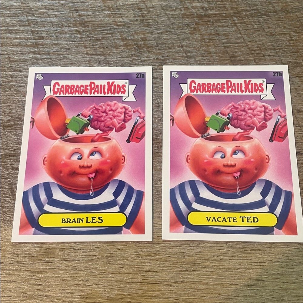 ✨10/$10 GPK SALE✨ Garbage Pail Kids Go on Vacation Base 27a and 27b